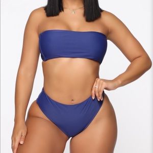 2 piece bandeau bikini